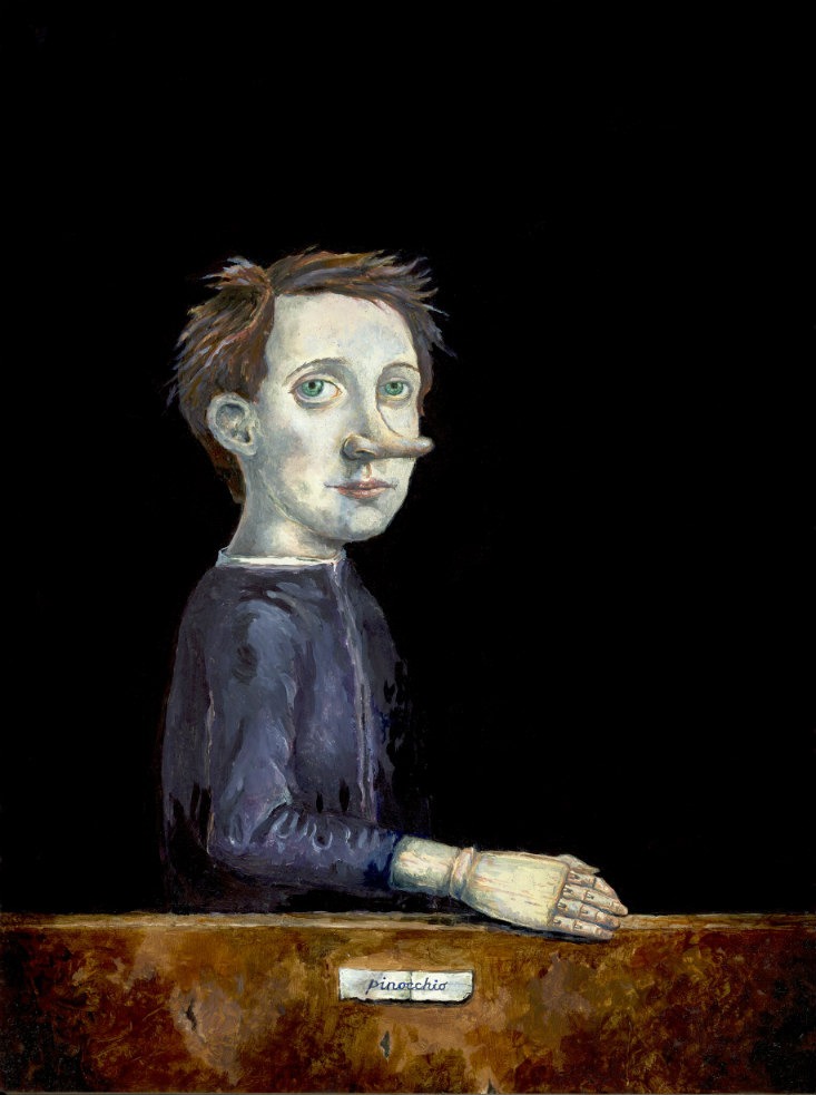 Pinocchio painting Edward Carey