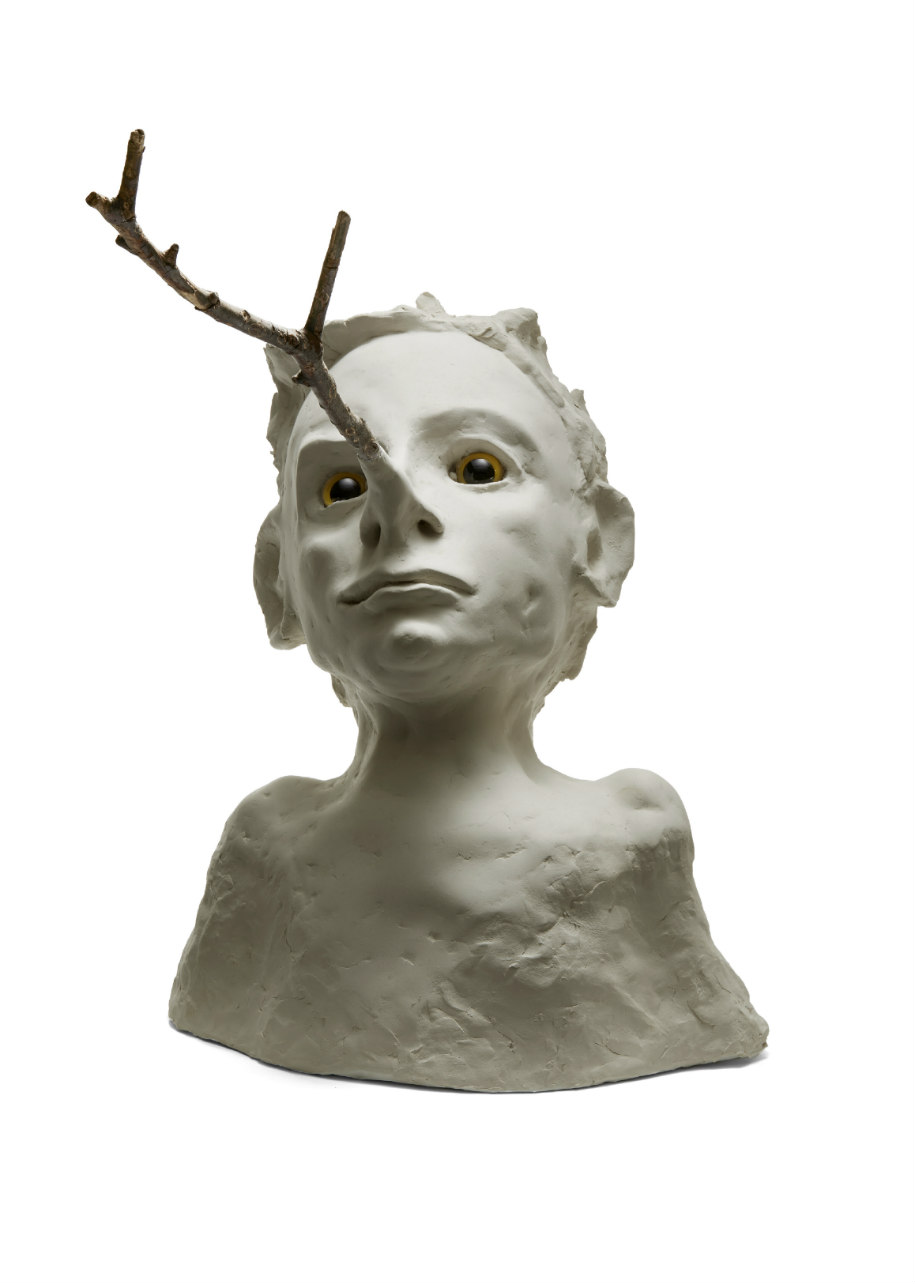 bust of pinocchio made by geppetto in the whale Edward Carey