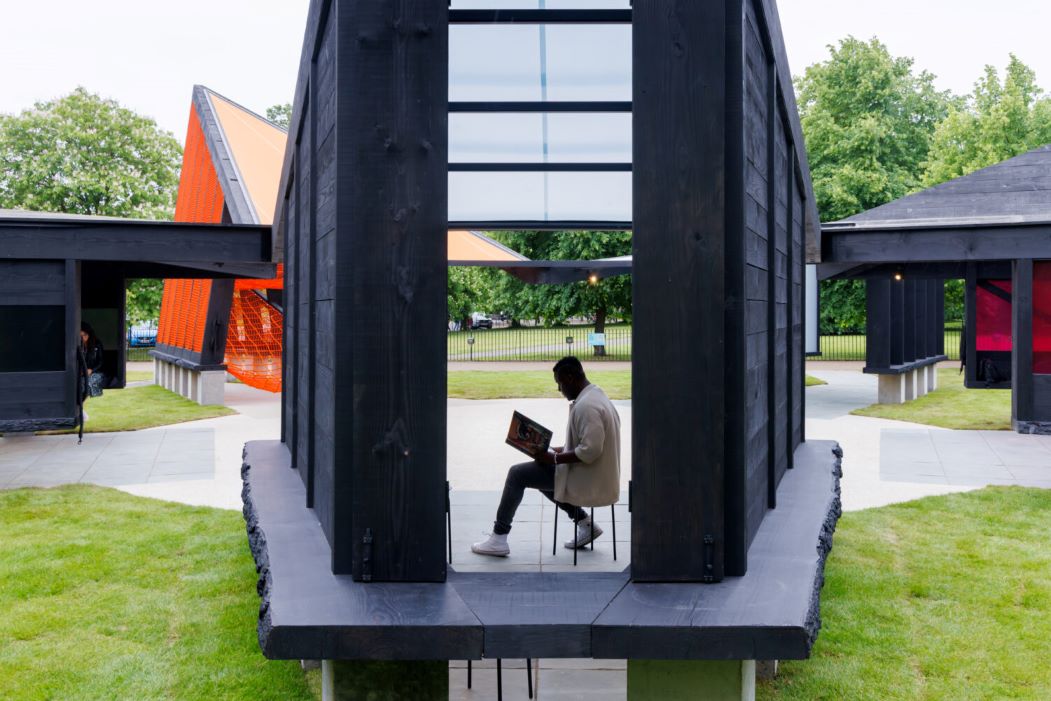 Serpentine Pavilion 2024 Archipelagic Void 5 designed by Minsuk Cho Mass Studies © Mass Studies Photo Iwan Baan Courtesy Serpentine Minsuk Cho