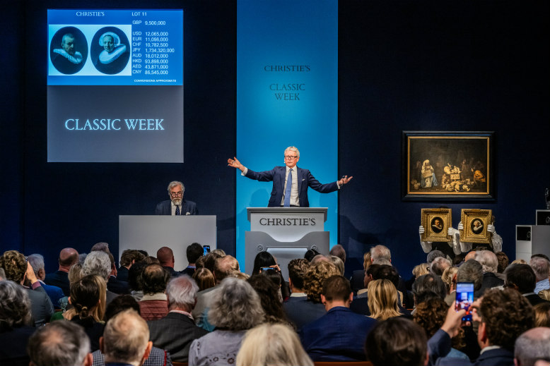 Christie’s The Old Masters Part I at King Street, London. Jussi Pylkkänen
