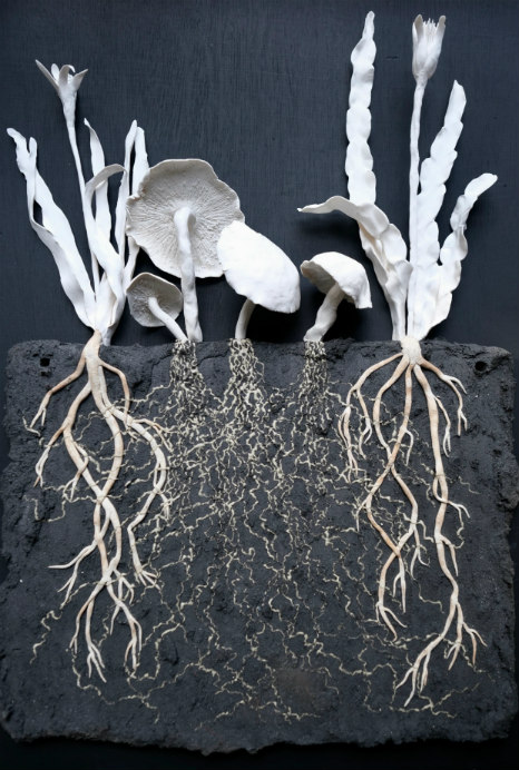 Unearthed - Mycelium by Jo Pearl, 2023 © Elsa Pearl Jonathan Reekie