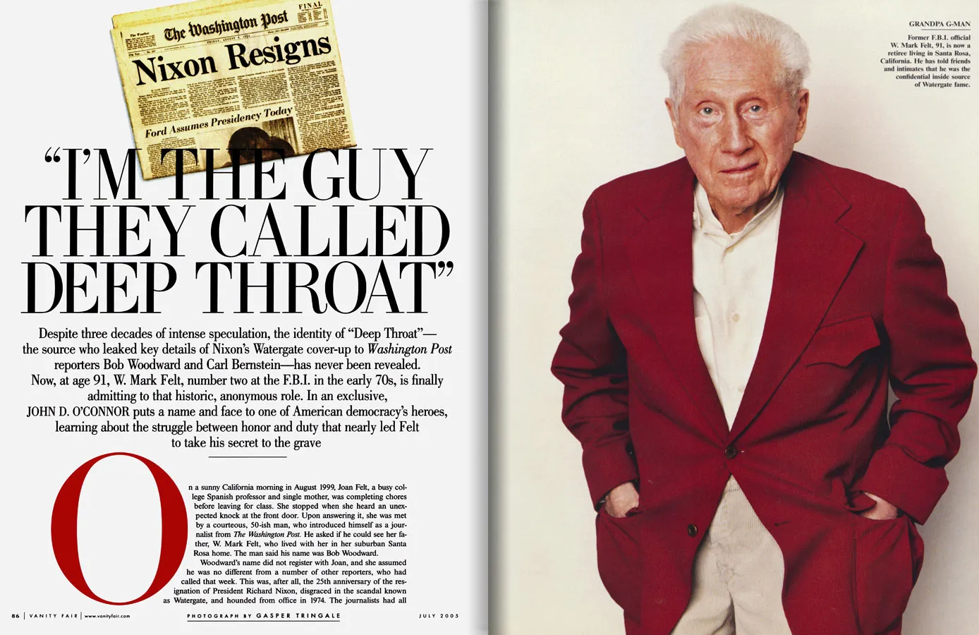 image Graydon Carter Vanity Fair Scoop Deep Throat