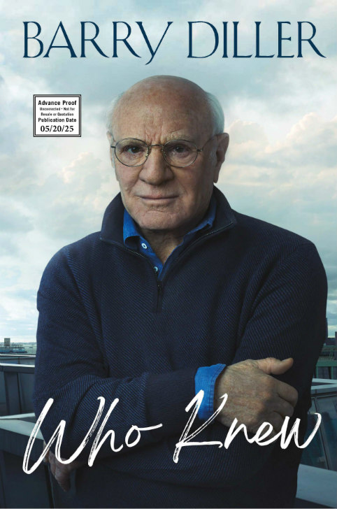 Who Knew bound book cover (002) Barry Diller Who Knew