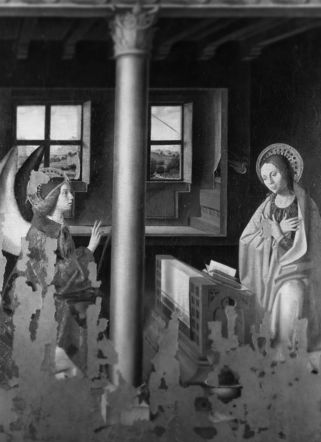 Annunciazione_taglio Marco Delogu - Annunciata da Messina
