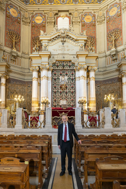 Luca Sonnino Photographer-012 Riccardo Di Segni Chief Rabbi of Rome