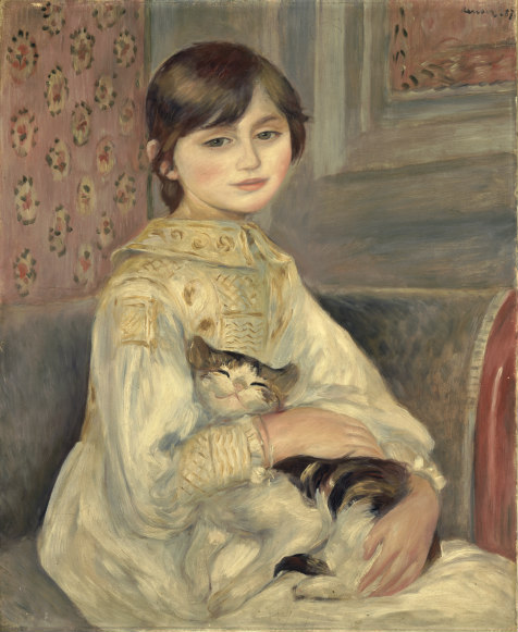9. Child with a Cat or Julie Manet, 1887 Colin Bailey