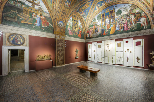 Sala 5 Borgia Collection of Modern and Contemporary Art, Borgia Apartment, Vatican Museums.