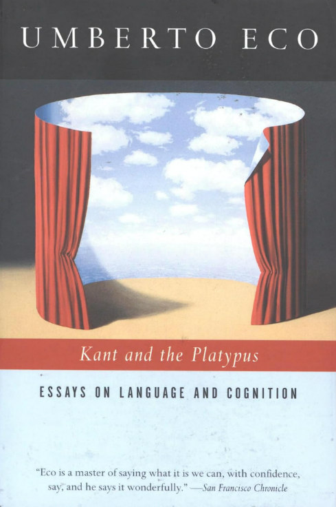 71L5WV5HcTL._SL1500_ Alastair McEwen translator Kant and the Platypus Umberto Eco
